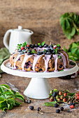 Blackberry bundt cake