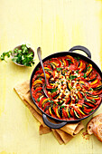 Überbackene Ratatouille