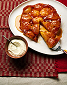 Tarte Tatin with Calvados caramel