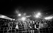 Fans at Beatles concert, 1964