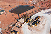 Potash mine, Utah, USA