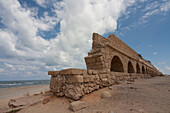 Roman aqueduct, Caesarea, Israel