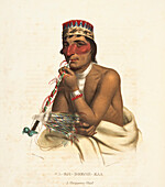 Waemboeshkaa, Chippeway Chief, illustration