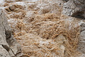 Flash flood, Wadi Tzeelim, Negev Desert, Israel