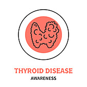 World thyroid day, illustration