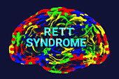 Rett syndrome, conceptual illustration