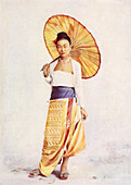 Burmese lady