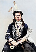 North American Indian in full dress