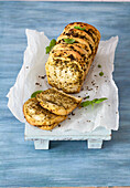 Herb pull apart bread