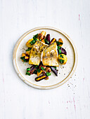 Winter roast with pikeperch, beetroot, potatoes and parsnips