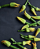 Courgette flowers