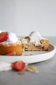 Strawberry Almond Cake