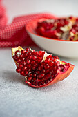 A piece of pomegranate