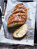 Parmesan bread with herbs