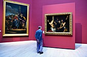 Frankreich,Seine Maritime,Rouen,Museum der schönen Künste,Gemälde "Geißelung Christi in der Säule" von Caravaggio,um 1607