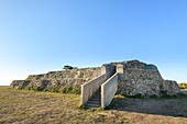 Frankreich,Morbihan,Arzon,die megalithische Stätte von Petit Mont auf der Halbinsel von Rhuys
