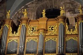 Frankreich,Territoire de Belfort,Belfort,Place d Armes,Kathedrale Saint Christophe,große Orgel aus dem 18.
