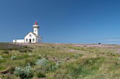 France,Morbihan,Belle-Ile island,Sauzon,the lighthouse at the Pointe des Poulains