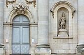 Frankreich,Meurthe et Moselle,Nancy,Fassade der Kirche Notre Dame de Bonsecours des Architekten Here, in der sich die Grabstätten von Catherine Opalinska und Stanislas Leszczynski befinden