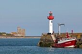 France,Manche,Cotentin,Saint Vaast la Hougue,Island tatihou Tower Benjamin Combes listed as World Heritage by UNESCO