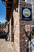 Frankreich,Pyrenees Atlantiques,Baskenland,Saint Jean Pied de Port,Etappenort des Jakobsweges