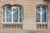 France,Meurthe et Moselle,Nancy,Art Nouveau Huot house by architect Emile Andre in Quai Claude Le Lorrain