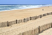 France,Landes,Maremne region,Silver coast,Soorts Hossegor,beach on the Atlantic coast