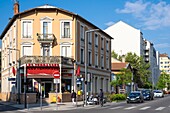 France,Rhone,Villeurbanne,Emile Zola street