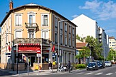 Frankreich,Rhone,Villeurbanne,Straße Emile Zola