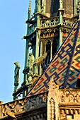 Frankreich,Cote d'Or,Dijon,von der UNESCO zum Weltkulturerbe erklärtes Gebiet,Kathedrale St. Benigne