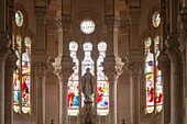 France,Meurthe et Moselle,Nancy,Sacre Coeur of Nancy basilica in roman byzantin style,the choir