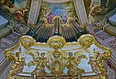 France,Yvelines,Versailles,palace of Versailles listed as World Heritage by UNESCO,the organ of the chapel
