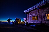 Frankreich,Savoie,Tarentaise-Tal,Skigebiet Tignes,Höhenrestaurant le Panoramic (3032m),Familie Bouvier