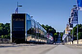 Frankreich,Indre et Loire,Loire-Tal von der UNESCO zum Weltkulturerbe erklärt,Tours,Straßenbahn