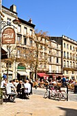 France,Gironde,Bordeaux,district a World Heritage Site by UNESCO,district of Saint Peter,place du Palais