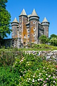 France,Aveyron,Montpeyroux,Bousquet castle near Laguiole