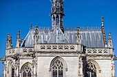 France,Indre et Loire,Loire valley listed as World Heritage by UNESCO,Amboise,Amboise castle,Saint Hubert chapel where is buried Leonardo da Vinci