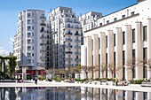 Frankreich,Rhone,Villeurbanne,architektonischer Komplex von 1927 bis 1934 erbauter Wolkenkratzer,Lazare Goujon Platz,das Rathaus