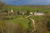 France,Aveyron,Argence en Aubrac,hamlet of Rives