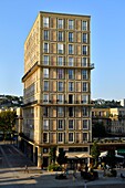 France,Seine Maritime,Le Havre,city center listed as World Heritage by UNESCO,Rue Victor Hugo,islet consisting of a Building without Individual Assignment (ISAI) designed by Auguste Perret between 1946 1950