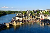 Frankreich,Morbihan,Auray,Golf von Morbihan,Hafen von Saint Goustan