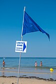 France,Charente Maritime,Oleron island,bathing areas monitored