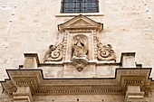 France,Vaucluse,Luberon,Apt,statue of saint Ann's cathedral
