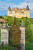 France,Dordogne,Beaumont du Perigord,Chateau de bannes,medieval fortress