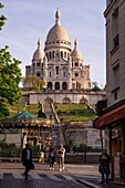 Frankreich,Paris,Hügel Montmartre,Basilika Sacre Coeur