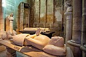 France,Seine Saint Denis,Saint Denis,the cathedral basilica,tomb or recumbent statue of Louis de Sancerre