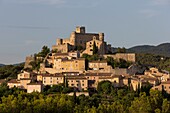 France,Vaucluse,Le Barroux,the 16th century castle