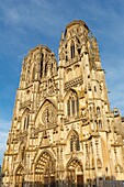 France,Meurthe et Moselle,Toul,Saint Etienne de Toul cathedral in flamboyant gothic style (13th 15th century)
