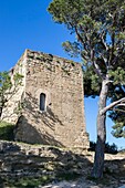 Frankreich,Vaucluse,Regionaler Naturpark des Luberon,Cucuron,Donjon Saint Michel einzige Überbleibsel der mittelalterlichen Burg