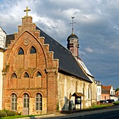 Frankreich,Somme,Rue,die Kapelle des Hospizes,erbaut im 16.